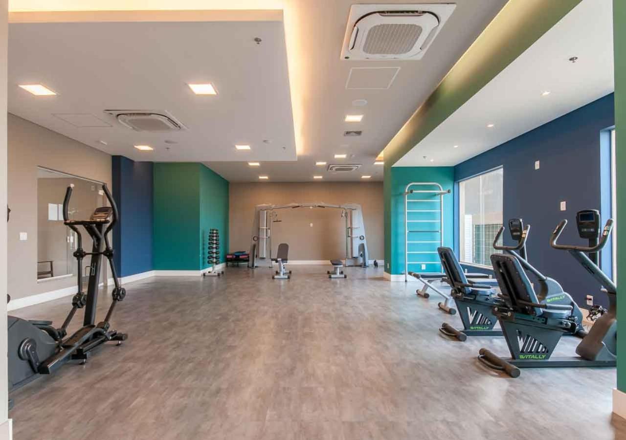 Enjoy Solar Das Aguas Park Resort Olimpia Luaran gambar The gym at the hotel