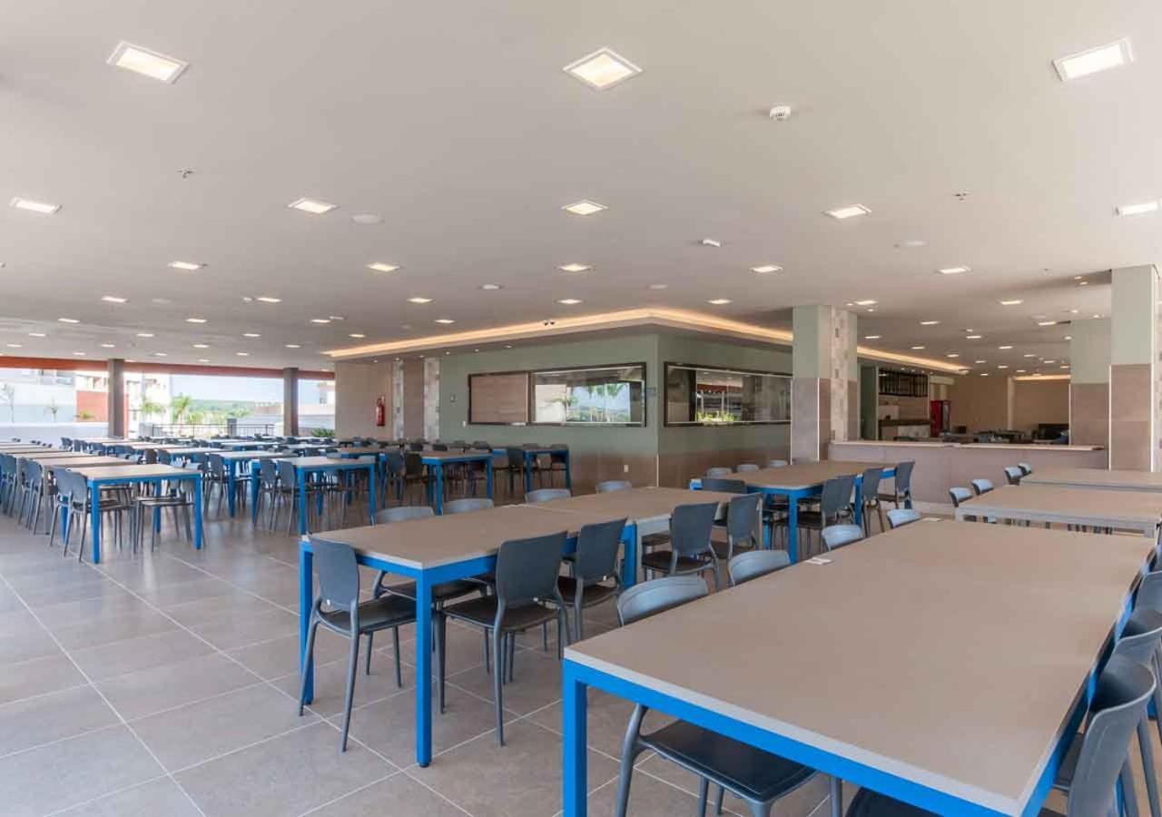 Enjoy Solar Das Aguas Park Resort Olimpia Luaran gambar The dining room
