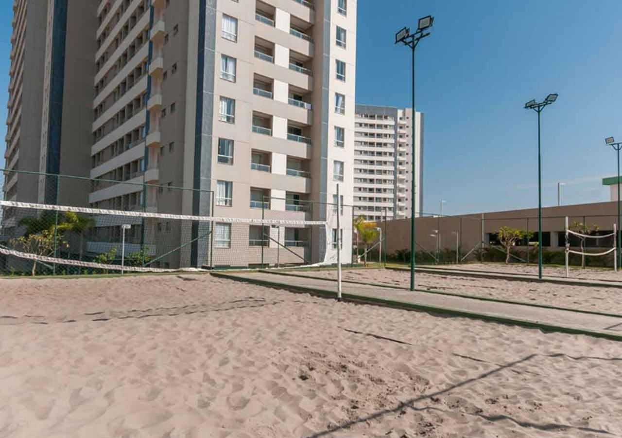 Enjoy Solar Das Aguas Park Resort Olimpia Luaran gambar The beach volleyball court at the complex