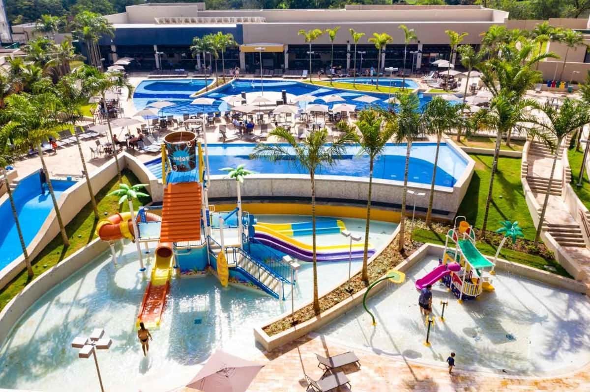 Enjoy Solar Das Aguas Park Resort Olimpia Luaran gambar Aerial view of Splash Island