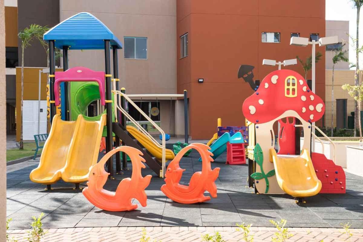 Enjoy Solar Das Aguas Park Resort Olimpia Luaran gambar Playground in a residential area