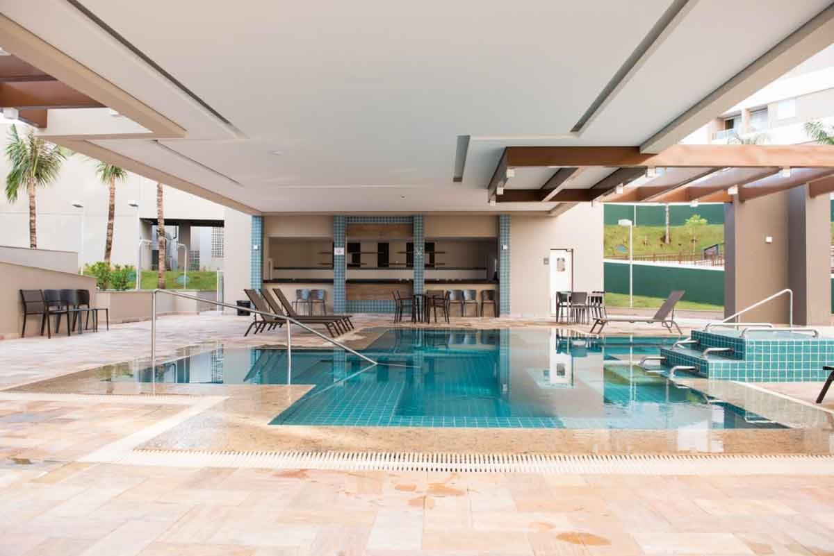 Enjoy Solar Das Aguas Park Resort Olimpia Luaran gambar The swimming pool at the hotel